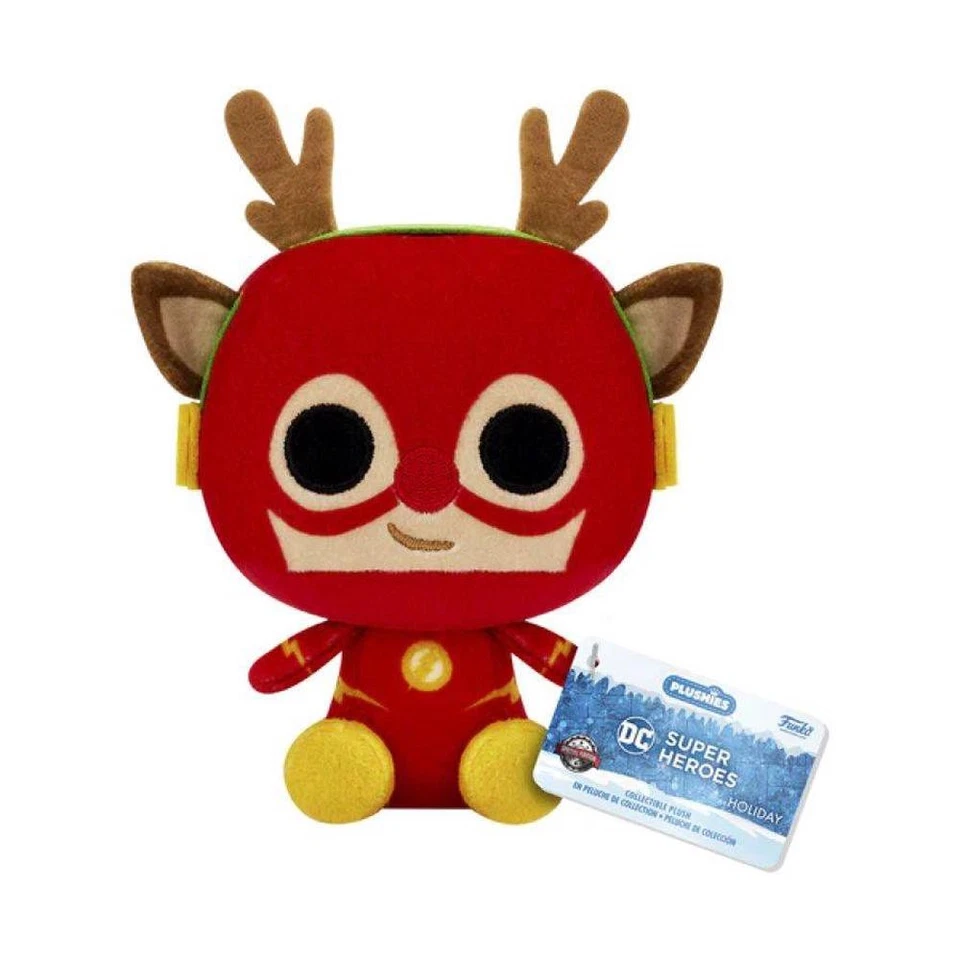DC - Flash Holiday Plush - 4 Inch - Funko - Image 1 of 1