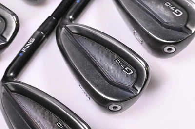 Ping G710 Irons / 6-PW / Blue Dot / Senior Flex Ping Alta Distanza 40 Shafts - Image 1 of 4