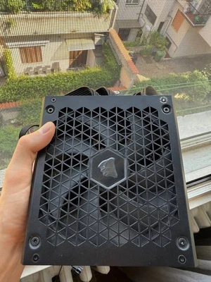 CORSAIR POWER SUPPLY  RM850, 850 WATT, ATX, PCIE, CYBENETICS GOLD  - Immagine 1 di 3