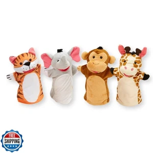 Melissa and Doug Zoo Friends Hand Puppets (FFP) - Picture 1 of 5