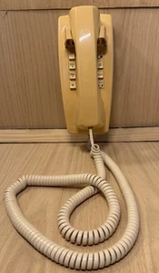 VTG AT&T 100 Wall Phone Telephone Touch Tone Button Dial - Picture 1 of 5