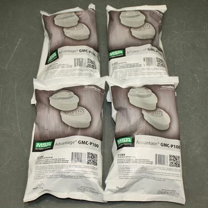 (4 Pairs) MSA Combination Filter Cartridges 815364, Bayonet, CL CD HC HS OV P100 - Picture 1 of 6