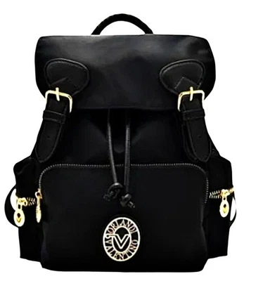 Mochila Valentino Orlandi Negra con REGALO Monedero NUEVA con ETIQUETAS (PRECIO DE VENTA SUGERIDO POR EL FABRICANTE: $249) Foto 1 de 4