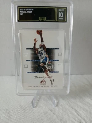 Michael Jordan 2001 SP Authentic #90 Grade 10 - Image 1 of 2