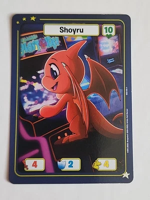 Neopets Battledome TCG - Foil Shoyru RED SDCC Convention Exclusive Promo - Image 1 of 2
