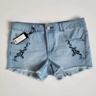 🆕Pantalones cortos bordados para mujer Romeo + Juliet Couture S Foto 1 de 4