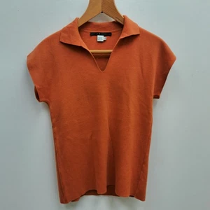 Peruvian Connection 100% Pima Gr. XS Orange Kurzarm - Bild 1 von 4