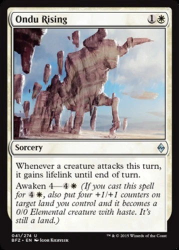 x1 Ondu Rising - Battle for Zendikar - NM - MTG - Image 1 of 1