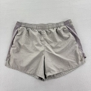 Nike Running Shorts Mens Medium Gray Stretch Lined Lightweight Athletic Gym - Picture 1 of 6