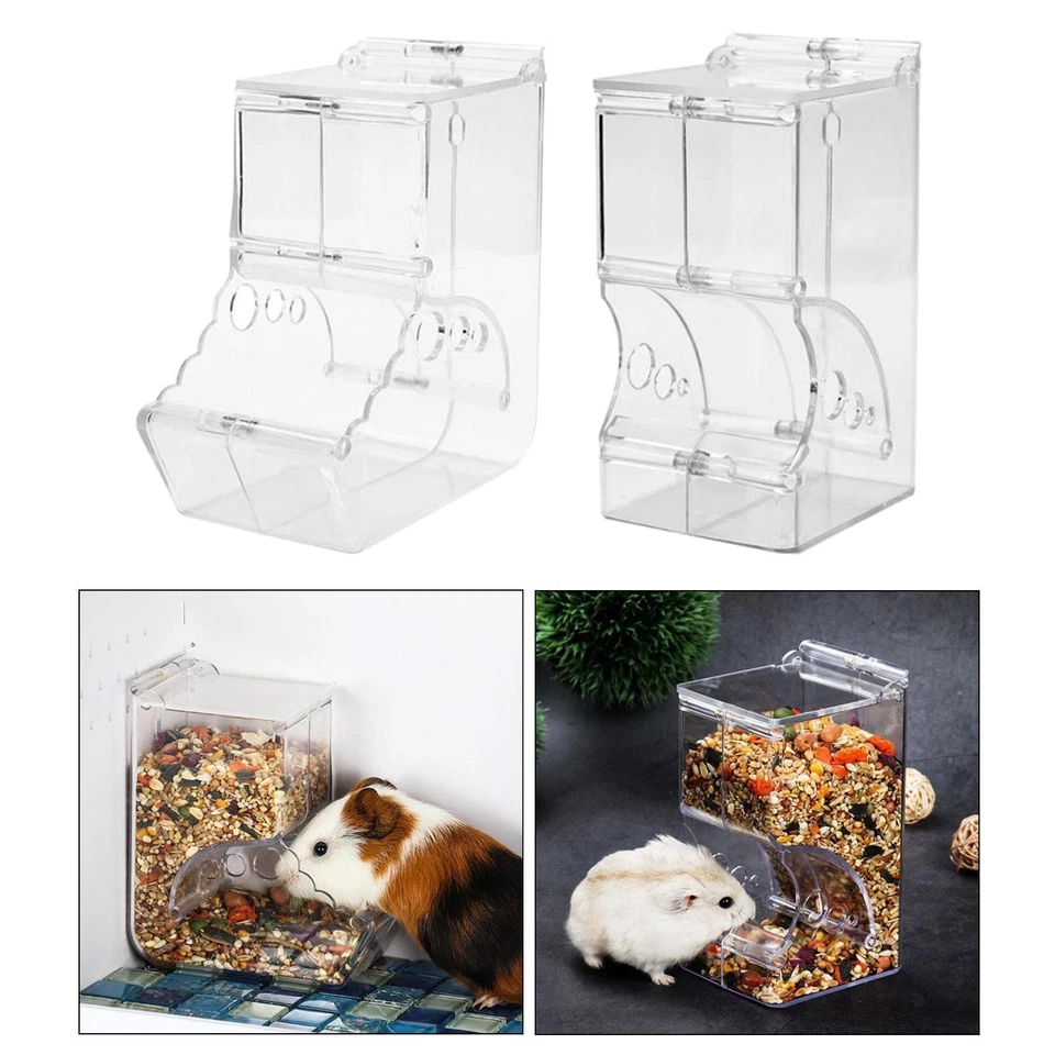 Small Automatic Pet Food Dispenser with Hamster Feeder - Imagem 1 de 1