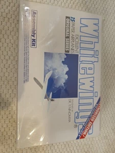 1980 White Wings Paper Airplane Assembly Kit- AUTHORIZED EDITION - NEW SEALED - Picture 1 of 7