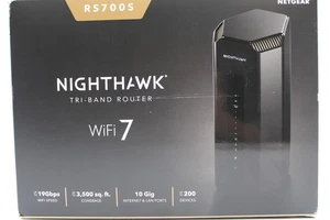 NightHawk RS700S-100NAS SMB- BE19000 Wifi 7 Router - Photo 1/8