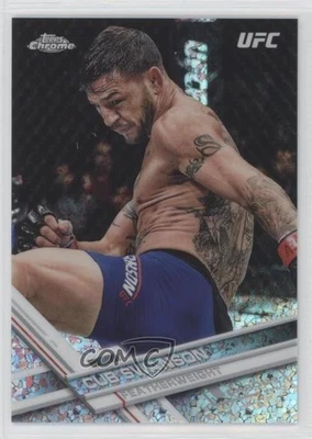 2017 Topps Chrome UFC Diamond Refractor Cub Swanson #46 - Image 1 of 2