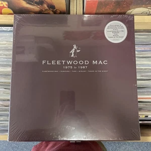FLEETWOOD MAC 1975-1987 SEALED 6LP Crystal Clear Vinyl + limited 12" Single - Picture 1 of 2