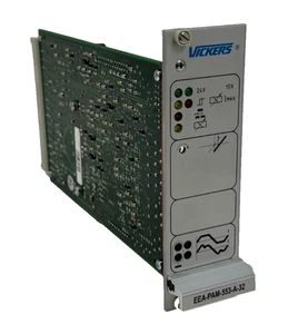NEW VICKERS EEA-PAM-553-A-32 AMPLIFIER CARD 02-326004 KSDG4V-3 - Picture 1 of 3