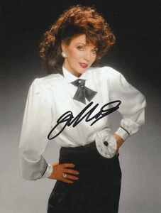 Joan Collins handsigniertes 8 x 6 Zoll Dynastie Foto - Bild 1 von 1