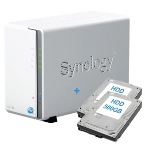 Synology DS223j Nas 2-BAY Double HDD 1TB (2x500GB) SATA Ethernet Lan IP - Photo 1/7