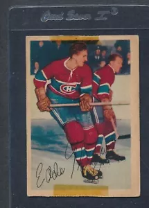 1953/54 Parkhurst #020 Eddie Mazur Canadiens Poor *11 - Picture 1 of 1