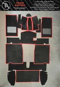 Austin Healey Sprite Mk4 Teppich Set Handarbeit auf Bestellung Auto Velours - Bild 1 von 3