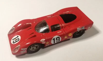 Solido Serie 100 Ferrari 312P art.177. Le Mans 1969 n.19 decals Cartograf. - Immagine 1 di 4