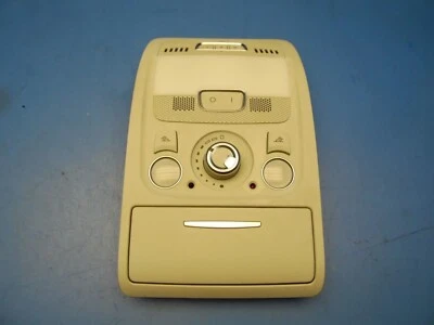 09-12 Audi A4 B8 OEM mapa delantero luz interior compartimento lámpara e interruptor gris Foto 1 de 4