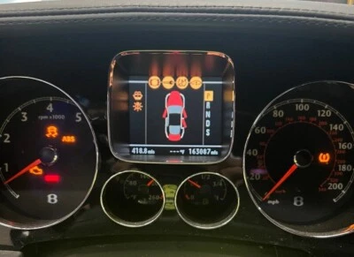 06-08 BENTLEY CONTINENTAL FLY SPUR CUADRO DE INSTRUMENTOS VELOCÍMETRO MEDIDOR Foto 1 de 4