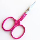  Professional Finger Toe Nail Scissor Cuticle soft nail Eyebrow Hair Pink floral