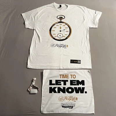 NBA Cleveland Cavaliers Playoff Rally Toalla, Pulsera Iluminada y Camiseta Adulto Foto 1 de 4