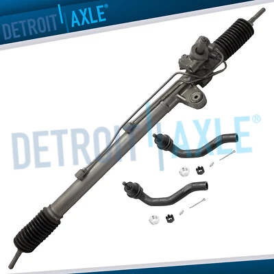 Power Steering Rack and Pinion + Outer Tie Rod for 2003-2007 Honda Accord 4 Cyl - Image 1 of 4
