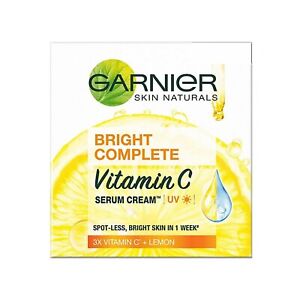 4x Garnier Bright Complete Vitamin C Serum Cream 23 g