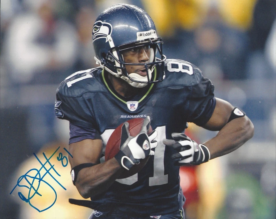 FOTO AUTOGRAFADA POR NATE BURLESON 8X10 SEATTLE SEAHAWKS COA - Imagem 1 de 1
