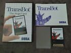 Transbot Sega Master System The Sega Card Complet FR TBE