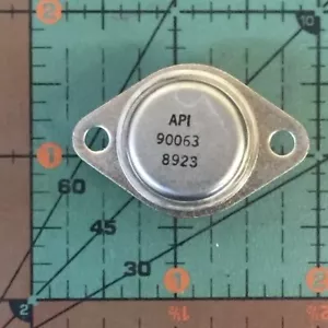 Transistor API TO-3 90063 5910-01-017-9484 Nuevo Raro - Imagen 1 de 1