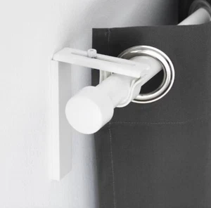 3 Packs IKEA BETYDLIG Curtain Wall Ceiling Bracket Rod Holder 302.198.89 White. - Picture 1 of 7