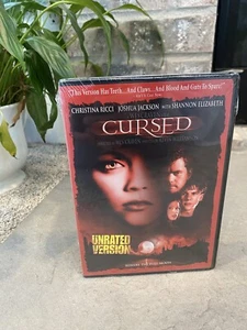 Cursed DVD Unrated Version Christina Ricci Wes Craven 2005 Horror OOP -NEW! - Picture 1 of 8