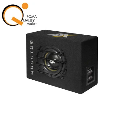 ESX QXB 8 QXB8 Subwoofer in cassa reflex 20 cm 8" Sub Box 400 W RMS - Immagine 1 di 4