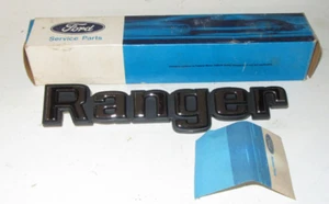 1973-1979 Ford F100 F150 F250 F350 F500 Truck NOS RANGER BED EMBLEM NAME PLATE - Picture 1 of 8