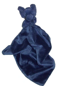 Manta de felpa chupete Jellycat azul marino oscuro tímido elefante bebé Lovey - Imagen 1 de 3