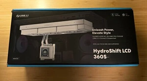 Lian Li HydroShift LCD 360S HSLCD36SW WHITE Pre-installed 3 x 28MM fans - Bild 1 von 1