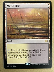 MTG 1x Marsh Flats Modern Horizons 2 Modern Magic the Gathering Card x1 NM - Picture 1 of 1