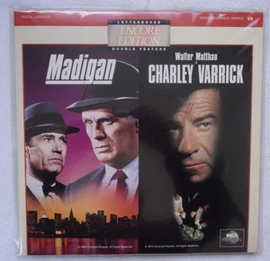 Madigan & Charley Varrick Encore Edition Double Feature LaserDiscs #42727 - Picture 1 of 2