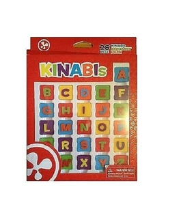 NEW Nabi Fuhu KINABI 26 Piece Alphabet Letter Pack - Picture 1 of 1