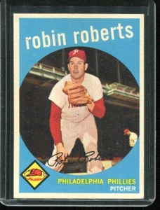 1959 Topps Baseball # 352 Robin Roberts (EX-MT) Excellent to Mint - Picture 1 of 2