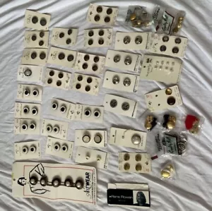 Vintage JHB International Silver Star Metal Buttons 2-Count Cards Sewing Craft S - Picture 1 of 24