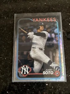 2024 Topps Chrome Logofractor Edition #150 Juan Soto New York Yankees - Picture 1 of 2