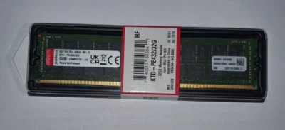 Servidor de memoria RAM registrada ECC Kingston Dell KTD-PE432/32G 32 GB DDR4 3200 MHz Foto 1 de 2