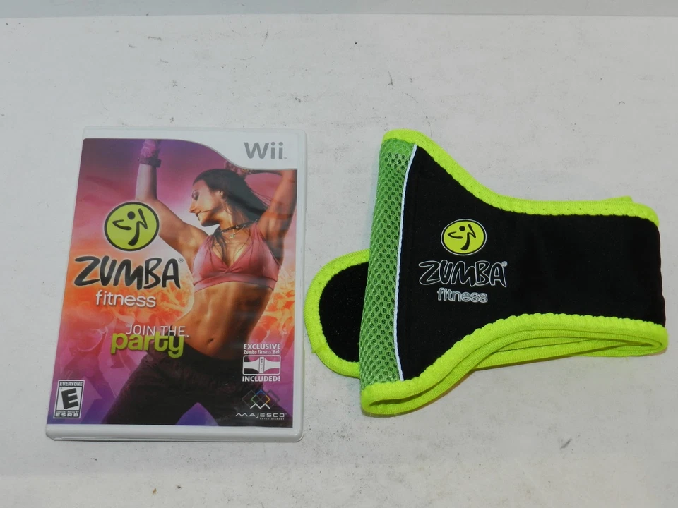 Juego y cinturón Zumba Fitness Party Nintendo Wii probado Foto 1 de 1