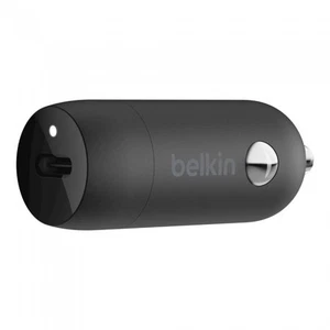 ŁADOWARKA SAMOCHODOWA BELKIN 20W, PD, CZARNA - Zdjęcie 1 z 4