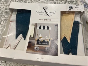 Focolare e Mano con Bandiera Magnolia Striscione Decorazione Bambini per Supporto Limonata - Foto 1 di 5