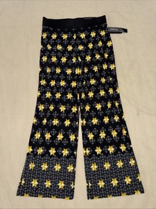 Alfani Leggings Petite Large Golden Electric NWT Wide Leg - Picture 1 of 9